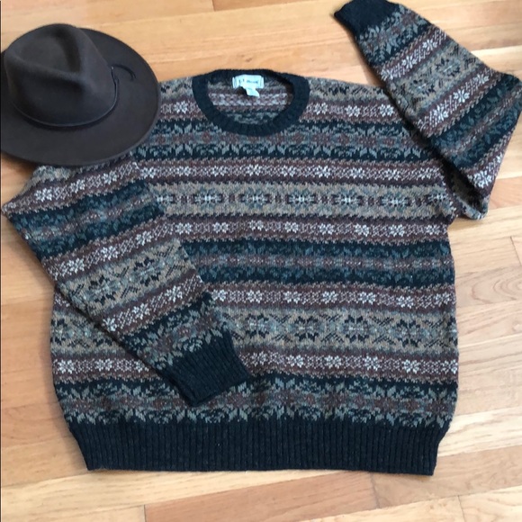 L.L. Bean Other - Vintage LL Bean Fair Isle Sweater